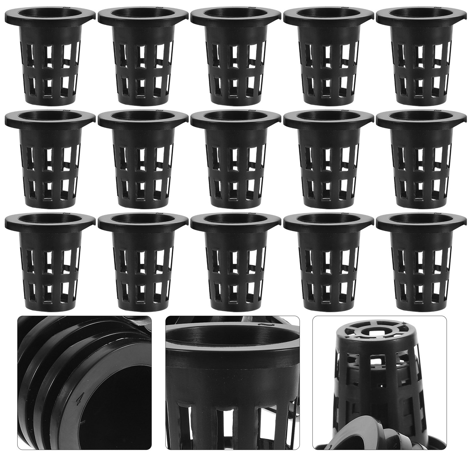 50Pcs Plastic Planting Baskets - Gardening Tools Vegetables recension och pris