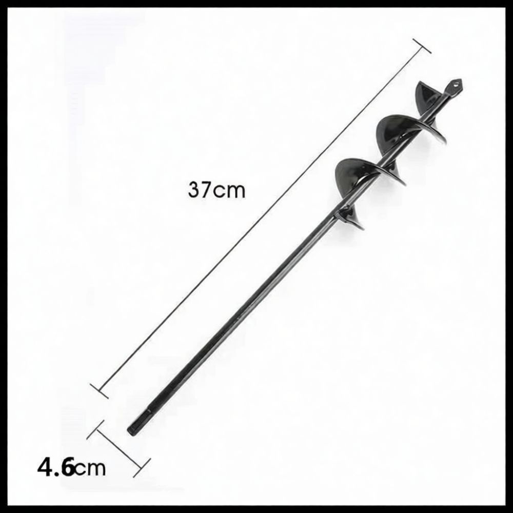 Spiral Drill Accessory Garden  - Gardening Tools Vegetables recension och pris