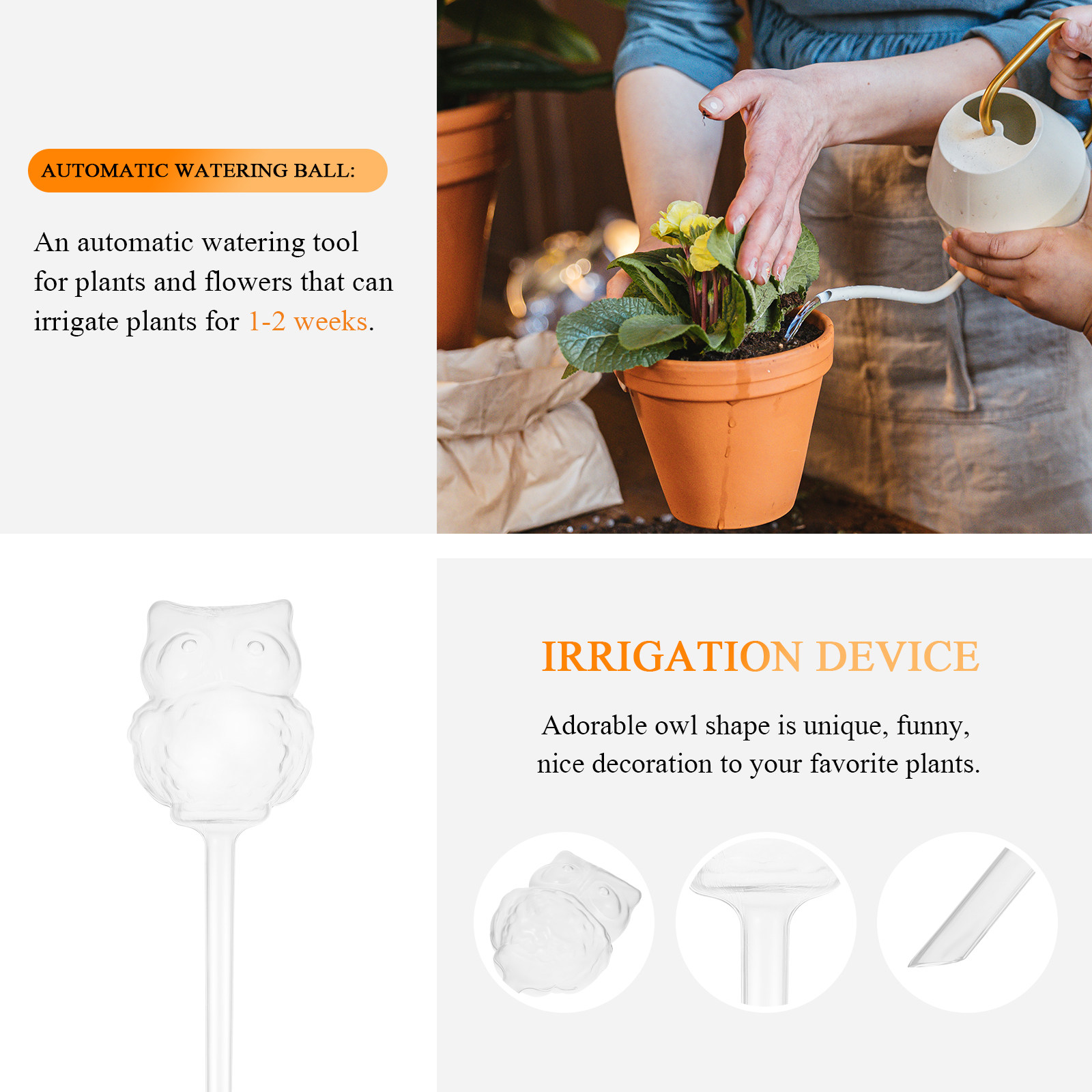 4Pcs Automatic Watering Device - Automatic Plant Waterer recension och pris