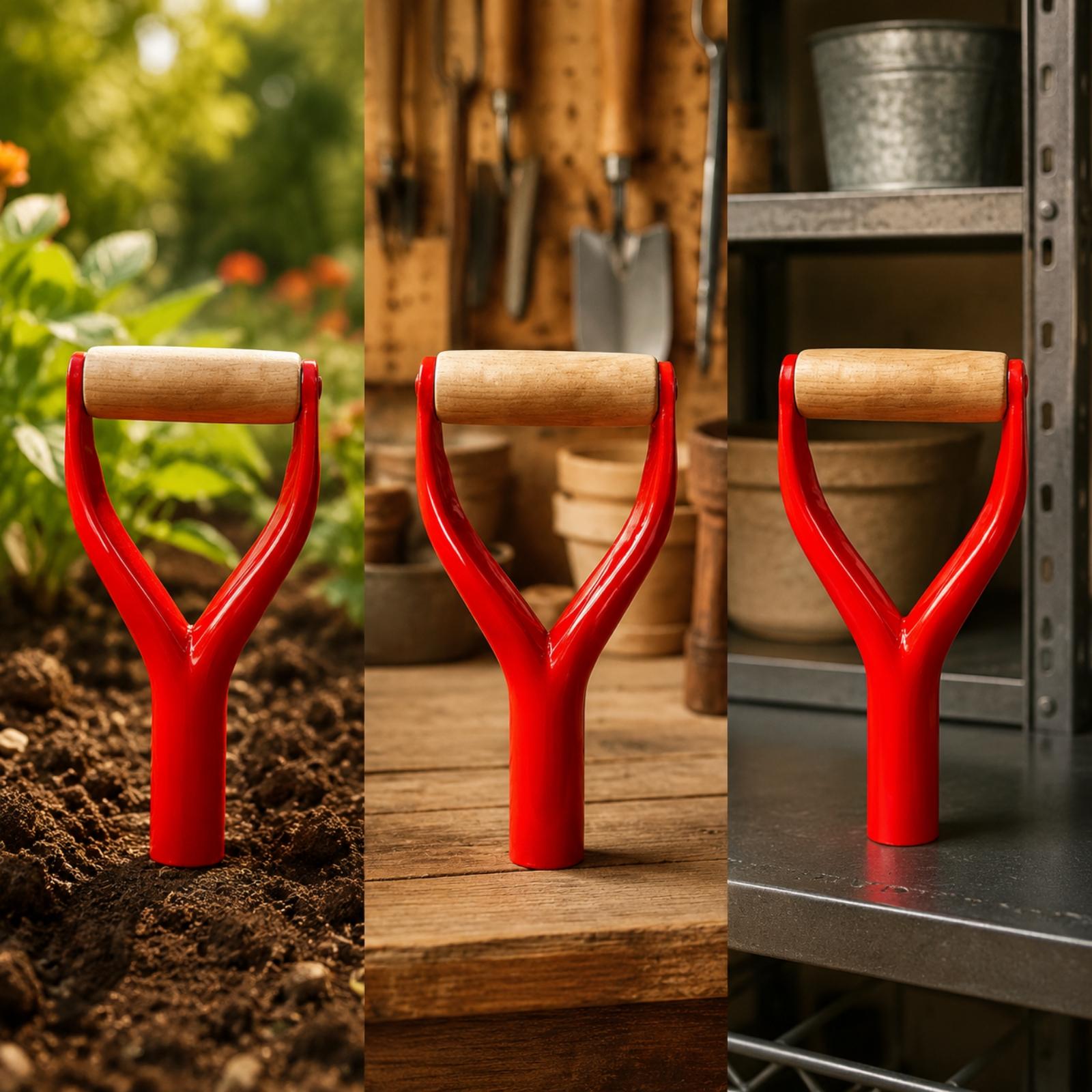 Two Hand Shovel Handle Grip Re - Spade Digging Fork recension och pris