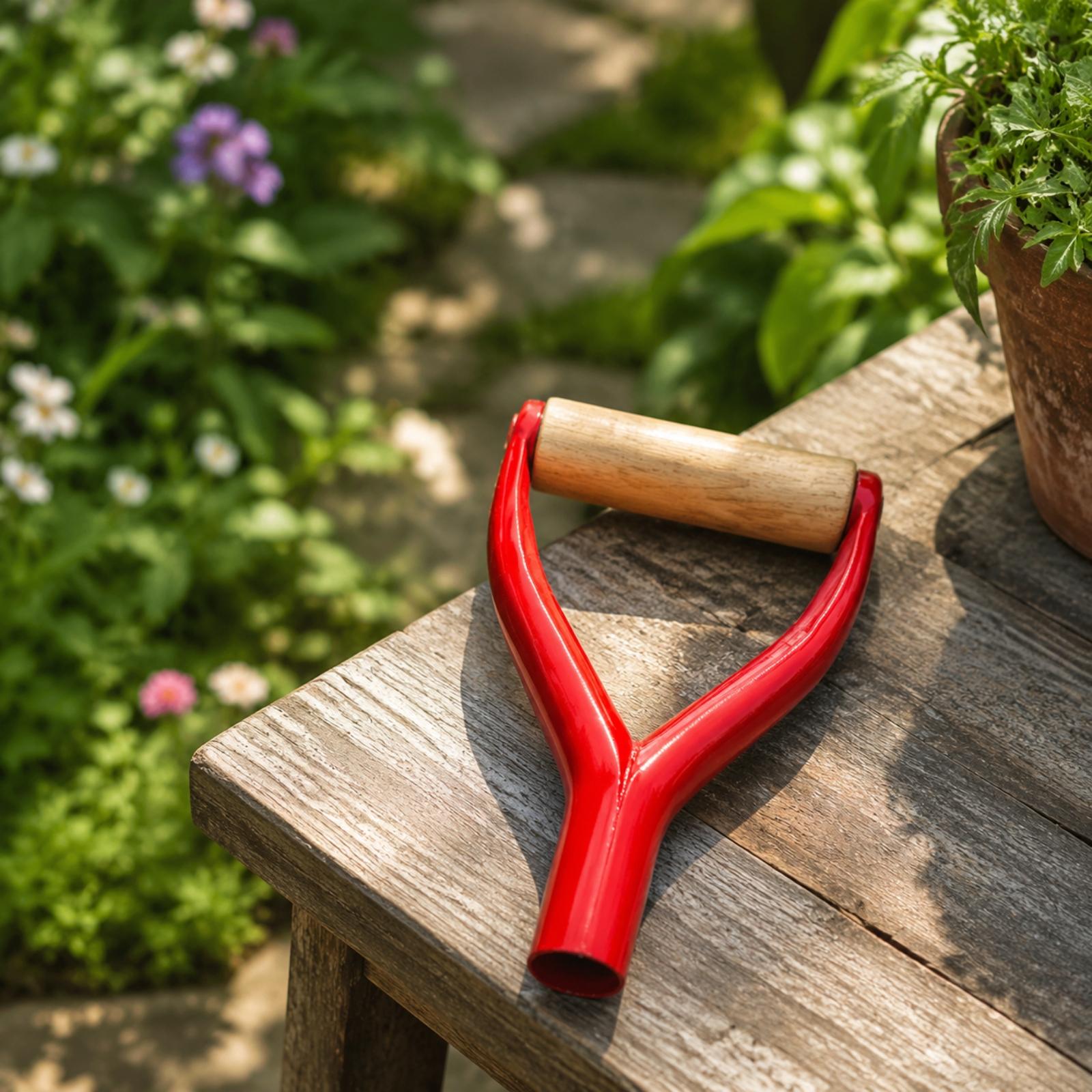 Two Hand Shovel Handle Grip Re - Spade Digging Fork recension och pris