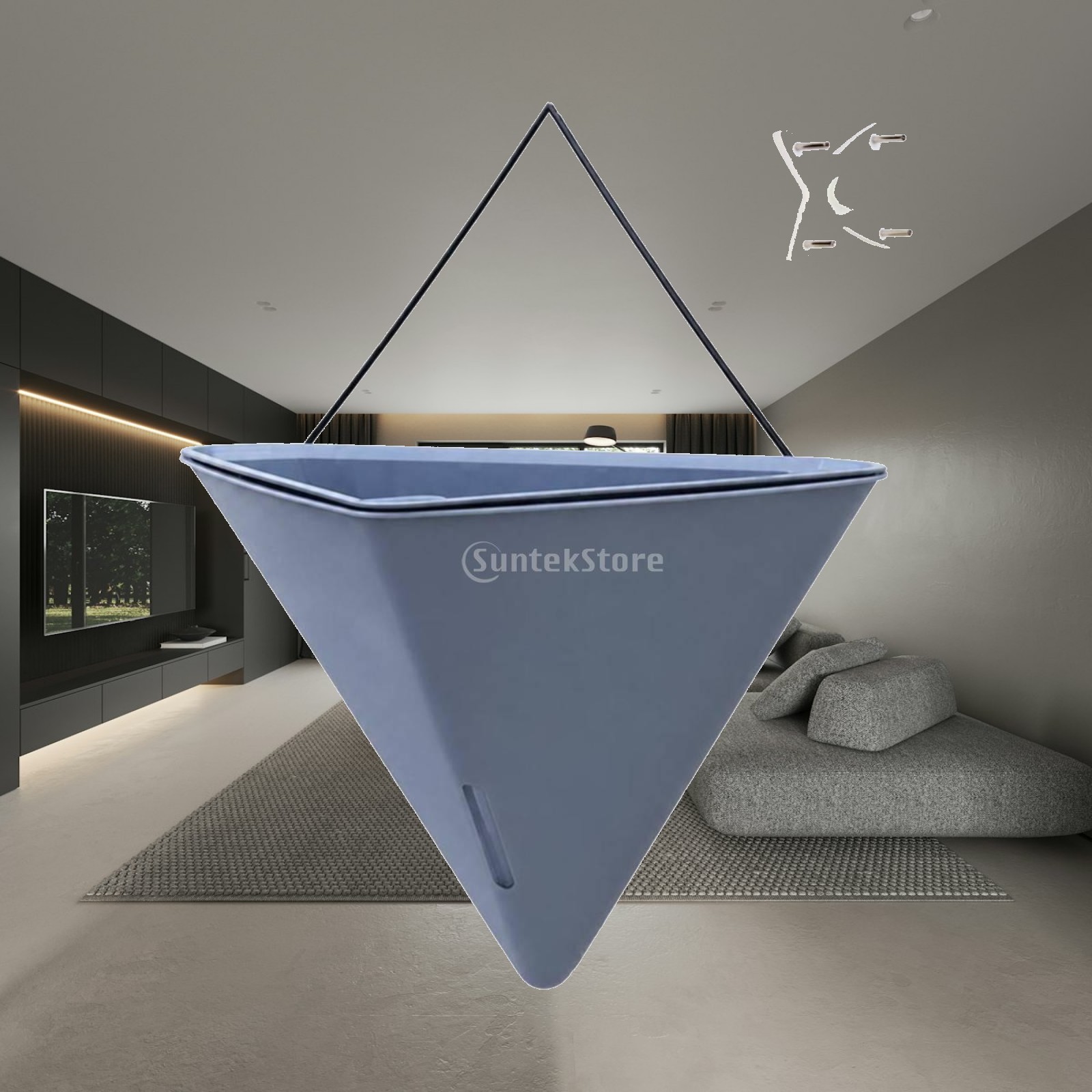 Wall-Mounted Planter with Wate - Self-Watering Planter recension och pris