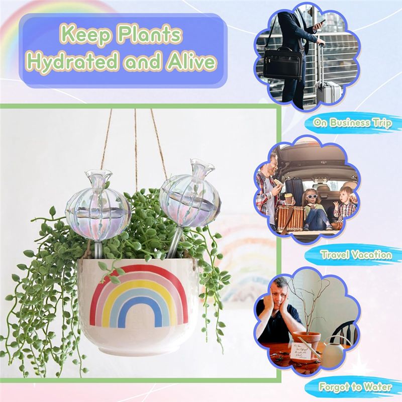 AA94-Plant Watering Bulbs Plan - Self-Watering Planter recension och pris